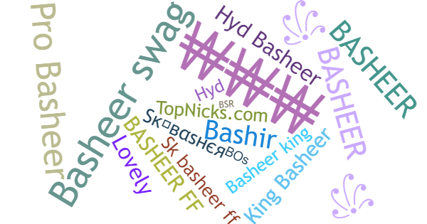 Nicknames for Basheer