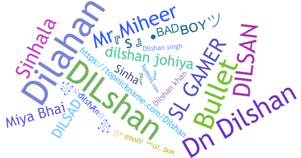 Nicknames for Dilshan