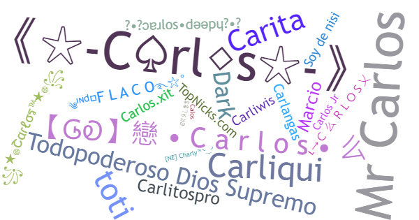 Nicknames for Carlos