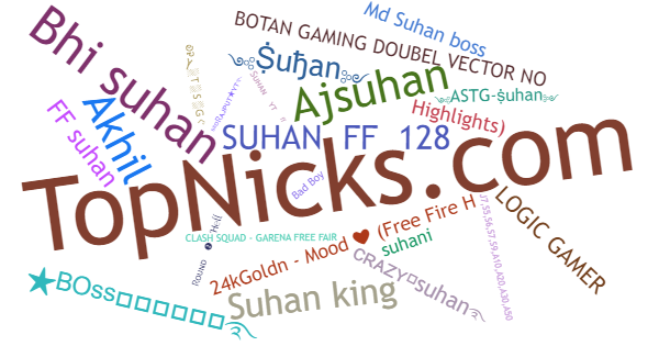 Nicknames for Suhan