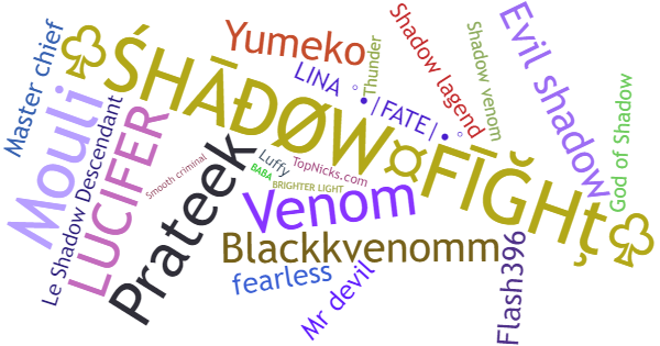 Nicknames for ShadowFight