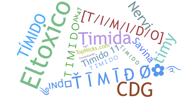 Nicknames for Timido