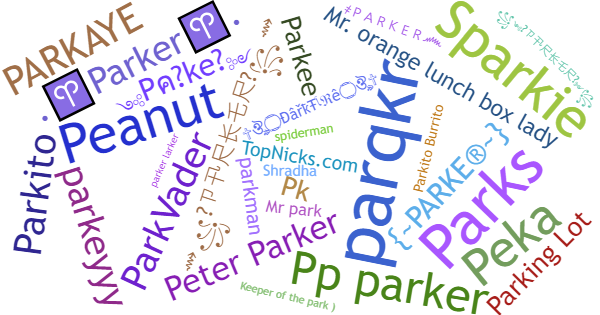 Nicknames for Parker