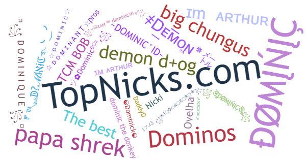 Nicknames for Dominic