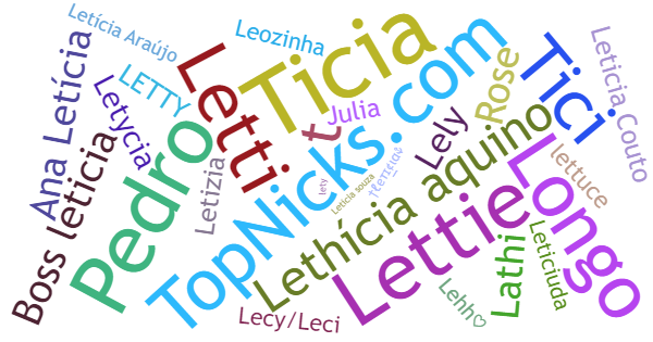 Nicknames for Leticia