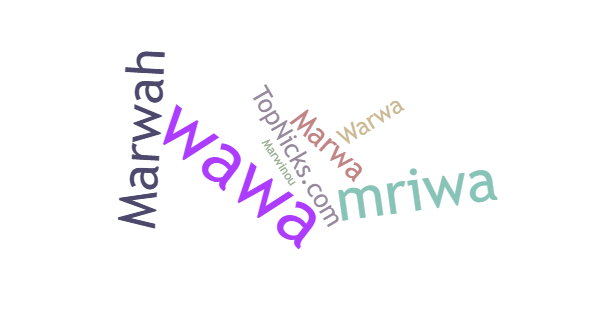 Nicknames for Marwa