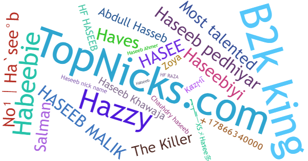 Nicknames for Haseeb