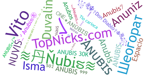 Nicknames for Anubis