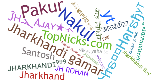 Nicknames for Jharkhandi