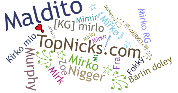 Nicknames for Mirko