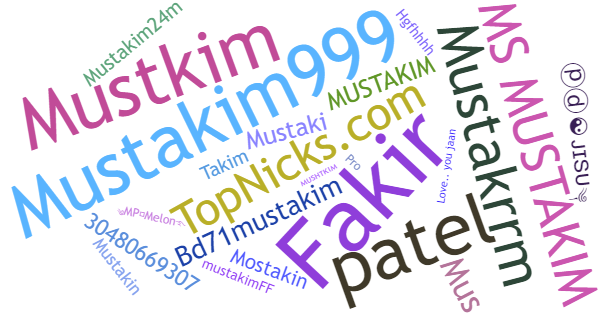 Nicknames for Mustakim