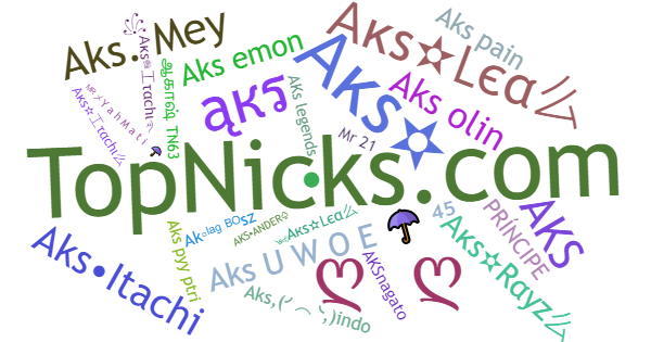 Nicknames for Aks