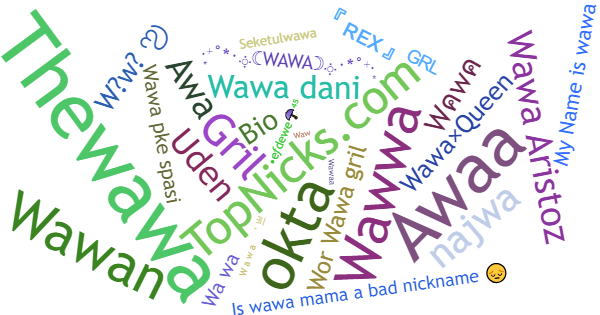 Nicknames for Wawa