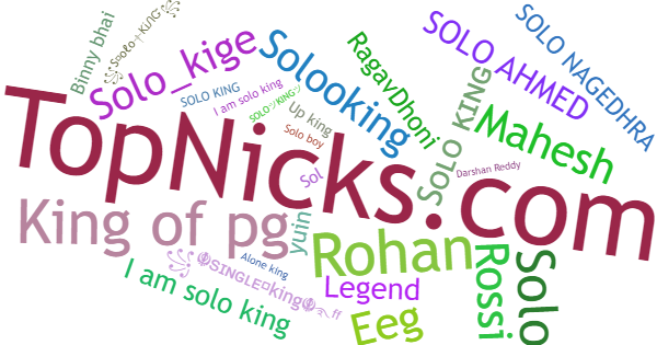 Nicknames for SoloKing