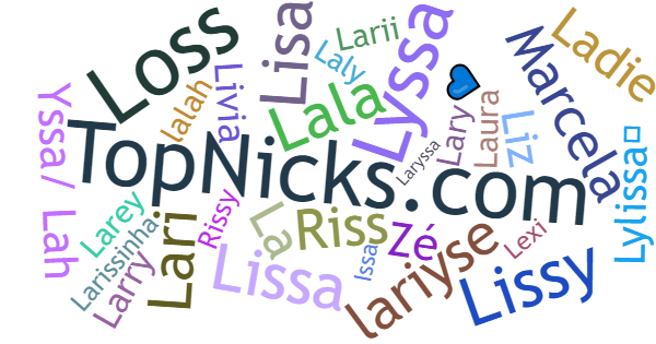 Nicknames for Larissa