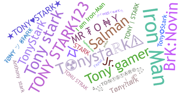 Nicknames for Tonystark