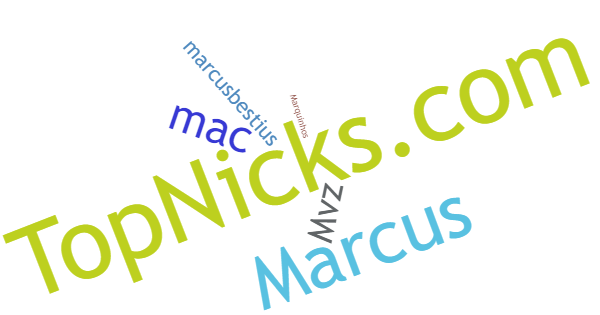 Nicknames for Marcus