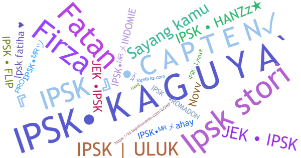 Nicknames for IPSK