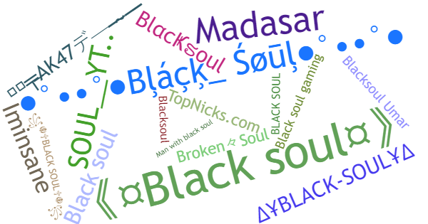 Nicknames for Blacksoul