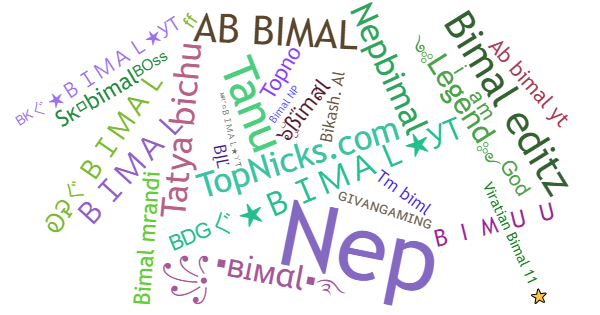 Nicknames for Bimal