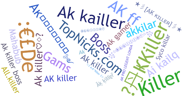 Nicknames for AkKiller