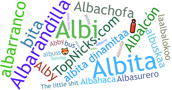 Nicknames for Alba