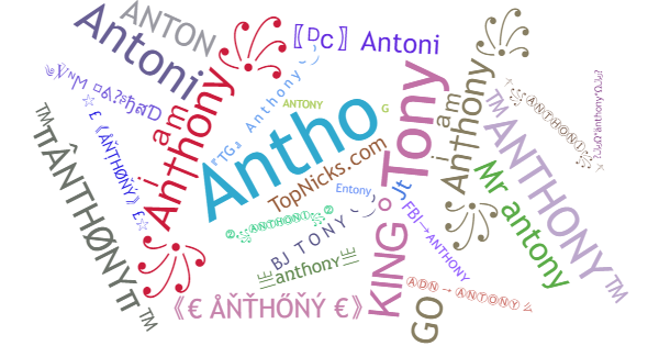 Nicknames for Anthony