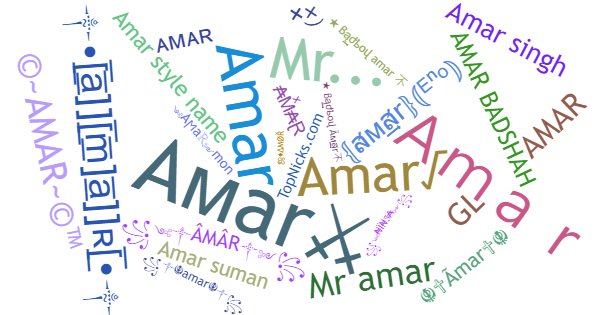 Nicknames for Amar