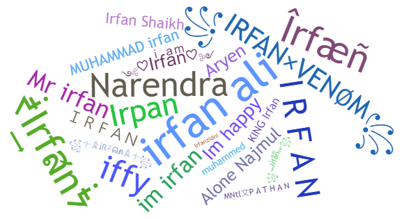 Nicknames for Irfan