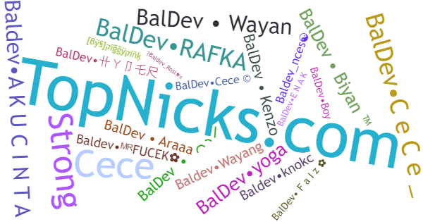 Nicknames for Baldev