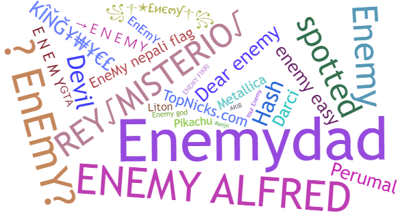 Nicknames for EneMy