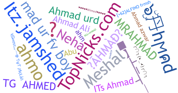 Nicknames for Ahmad