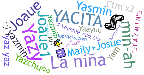 Nicknames for Yazmin