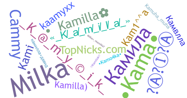 Nicknames for Kamilla