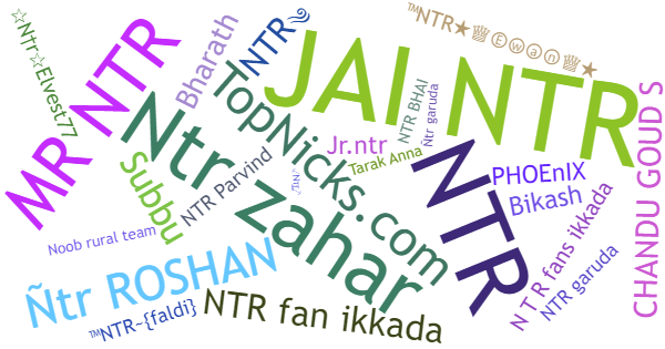 Nicknames for Ntr