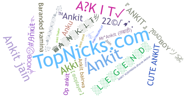 Nicknames for Ankit