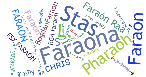 Nicknames for Faraon