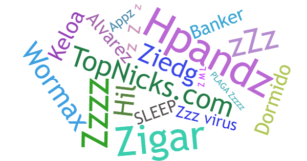 Nicknames for Zzz