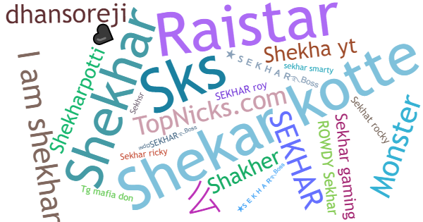 Nicknames for Sekhar