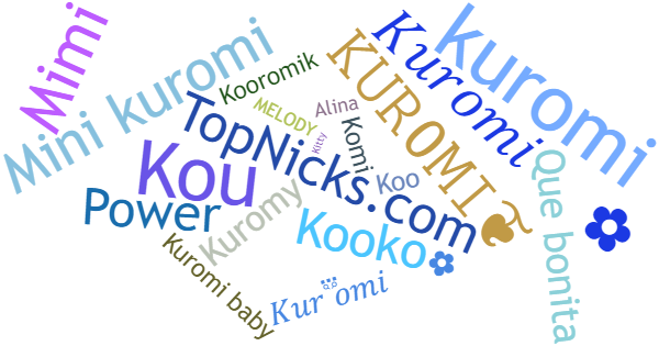 Nicknames for Kuromi