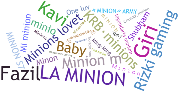 Nicknames for Minion