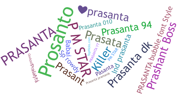 Nicknames for Prasanta