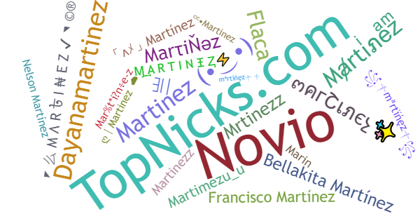 Nicknames for Martinez