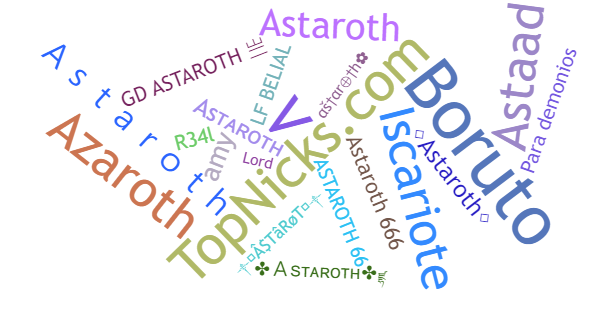 Nicknames for Astaroth