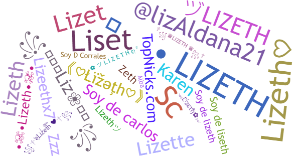 Nicknames for Lizeth