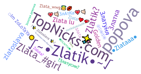 Nicknames for Zlata