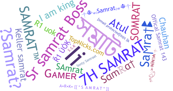 Nicknames for Samrat