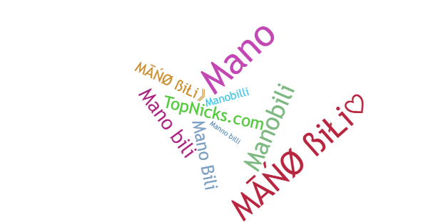 Nicknames for Manobili