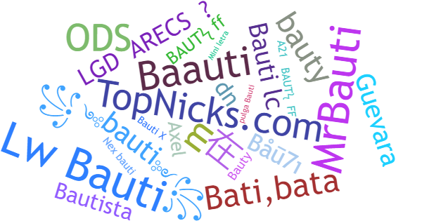 Nicknames for BAUTI