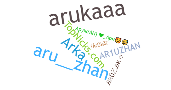 Nicknames for Aruzhan